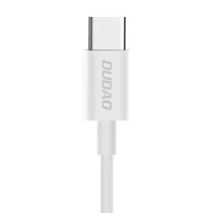 Dudao cable USB / USB Type C 3A 1m white (L1T white)