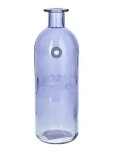 DUIF Skleněná váza láhev WALLFLOWER 20,5cm levandule