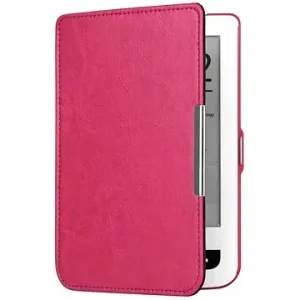 Durable Lock 0515 - pouzdro na Pocketbook 622 / 623 - tmavě růžové pouzdro, magnet