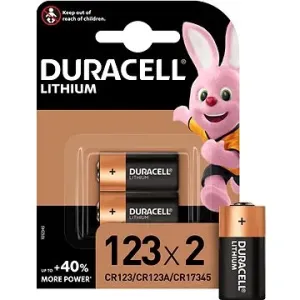Duracell Ultra lithiová baterie CR123A