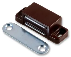 Duratool D00845 Magnetic Catch, Small, Brown (Pk10)