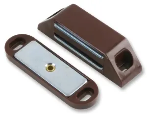 Duratool D00847 Magnetic Catch, Large, Brown (Pk10)