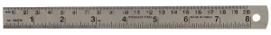 Duratool D03075 Stainless Steel Ruler, 8In / 200Mm