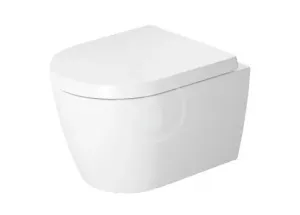 DURAVIT ME by Starck Závěsné WC, sedátko SoftClose, Rimless, alpská bílá 45300900A1