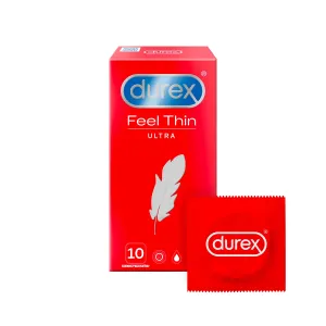 Durex Feel Ultra Thin - ultra realistické kondomy (3ks) #1782203
