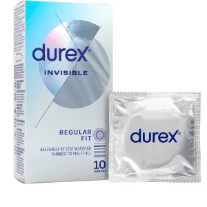 Durex Invisible Extra Thin - extra senzibilné kondómy (3ks)