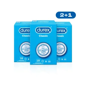 DUREX Classic Pack 3 × 18 ks