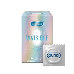 Durex Invisible - extra senzibilné kondómy (16ks)