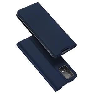Dux Ducis Skin Pro knížkové kožené pouzdro na Samsung Galaxy A73, modré