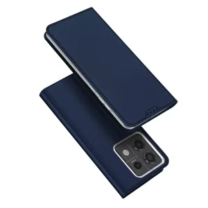 Dux Ducis Skin Pro pouzdro s klopou a slotem na kartu pro Xiaomi Redmi Note 13 Pro 5G - modré