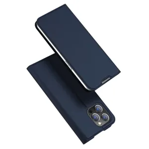 Dux Ducis Skin Pro knížkové kožené pouzdro na iPhone 14 Pro Max, modré