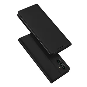DUX DUCIS Skin Pro knížkové kožené pouzdro na Samsung Galaxy A13 5G, černé