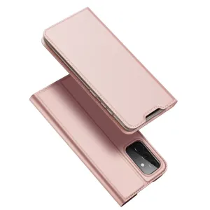 DUX DUCIS Skin Pro knížkové pouzdro na Samsung Galaxy A72, růžové