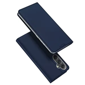 Peněženkové pouzdro se stojánkem pro Samsung Galaxy S23 FE Dux Ducis Skin Pro - modré