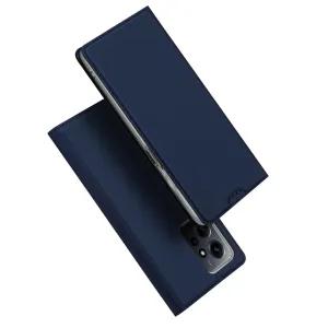 Dux Ducis Skin Pro pouzdro pro Xiaomi Redmi Note 12 flip cover card wallet stand blue