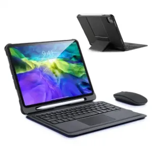 DUX DUCIS Wireless Keyboard pouzdro s klávesnicí na iPad Air 2020 / 2022, černé (DUX57575)