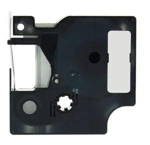 Kompatibilní páska s Dymo 1805432, 24mm x 5, 5m bílý tisk / černý podklad, vinyl