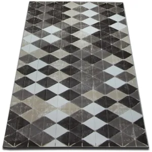 Dywany Lusczow Kusový koberec ACRYLOVY YAZZ 7660 tmavě béžový / hnědý, velikost 200x290