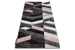 Dywany Lusczow Kusový koberec ALTER Bax pruhy růžový, velikost 160x220