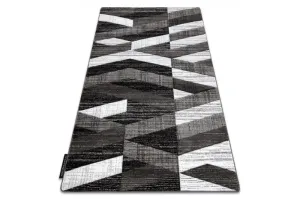 Dywany Lusczow Kusový koberec ALTER Bax pruhy šedý, velikost 160x220