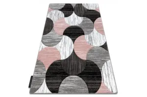 Dywany Lusczow Kusový koberec ALTER Geo mušle růžový, velikost 140x190