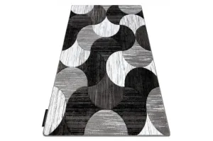 Dywany Lusczow Kusový koberec ALTER Geo mušle šedý, velikost 160x220