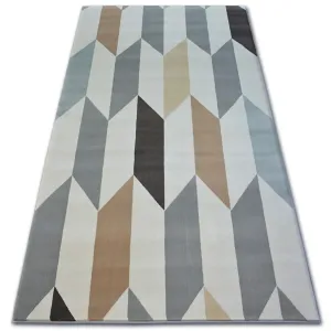 Dywany Lusczow Kusový koberec ARGENT - W4937 diamant krémový, velikost 240x330