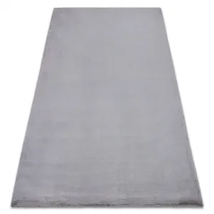 Dywany Lusczow Kusový koberec BUNNY stříbrný, velikost 60x100