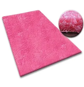 Dywany Lusczow Kusový koberec SHAGGY Izebelie 5cm růžový, velikost 80x120