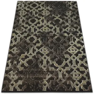 Dywany Lusczow Kusový koberec VOGUE 454 hnědý, velikost 240x330