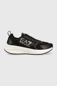 Dětské sneakers boty EA7 Emporio Armani černá barva #5252099