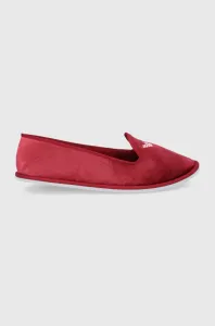 Pantofle EA7 Emporio Armani červená barva