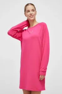 Šaty EA7 Emporio Armani růžová barva, mini