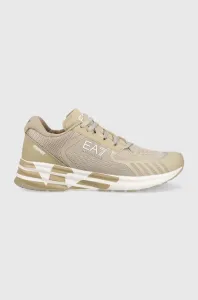 Sneakers boty EA7 Emporio Armani béžová barva, X8X094 XK239 S312 #5309898