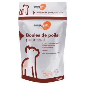 Easypill Boules de poils (chlupové koule) pro kočky - 20 x 2 g