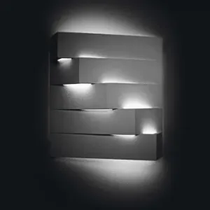 Nástěnné sádrové svítidlo Stairs 2x max.42W, 230V - ECO-DESIGN