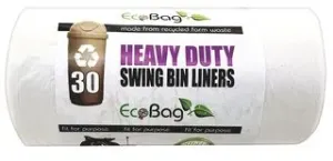 Ecobag 225 30 Heavy Duty Swing Bin Liners - 55L