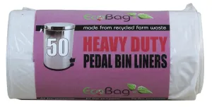 Ecobag 226 50 Heavy Duty Pedal Bin Liners - 22L
