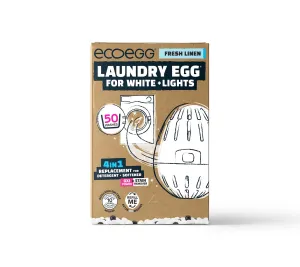 ECOEGG Vajíčko na 50 praní na bílé a světlé prádlo, svěží bavlna
