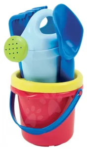 Écoiffier kbelík set s konví mini 715-2 červeno modrý