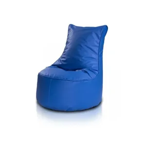 EF1016 Ecopuf Dětský MINI sedací vak ECOPUF - SEAT S - ekokůže E10 - Modrá #6203874