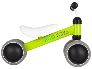Dětské balanční kolo v zelené barvě ECOTOYS