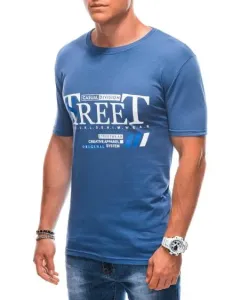 Pánské tričko S1894 modré