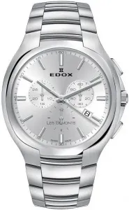 EDOX Les Bémonts Ultra Slim Quartz Chronograph 10239-3-AIN + 5 let záruka, pojištění a dárek ZDARMA