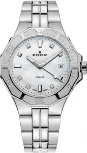 EDOX Sport Delfin Diver Date Lady 53020-3M-NADN + 5 let záruka, pojištění a dárek ZDARMA