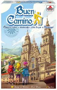 Společenská hra Buen Camino Card Game Educa 96 karet od 8 let – ve španělštině, francouzštině angličtině a portugalštině