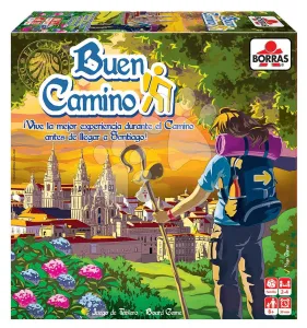 Společenská hra Buen Camino Card Game Extended Educa 126 karet od 8 let – ve španělštině, francouzštině angličtině a portugalštině