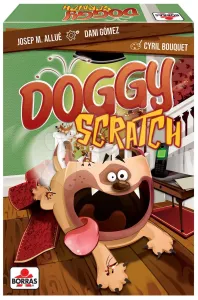 Společenská hra pro děti Doggy Scratch Educa Pejsek Scratch od 8 let – v angličtině, španělštině, francouzštině a portugalštině