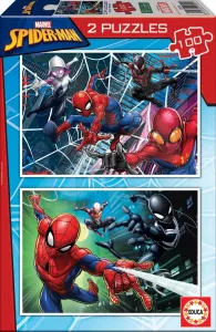 Puzzle pro děti Spiderman Educa 2 x 100 dílků od 6 let