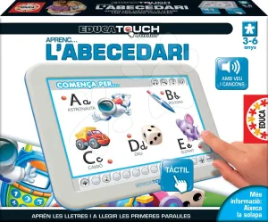 Tablet elektronický ABC L'Alphabet Educa pro děti od 3-6 let španělsky